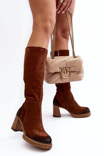 Bottes à talons - Ostensia
