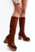 Bottes à talons - Ostensia