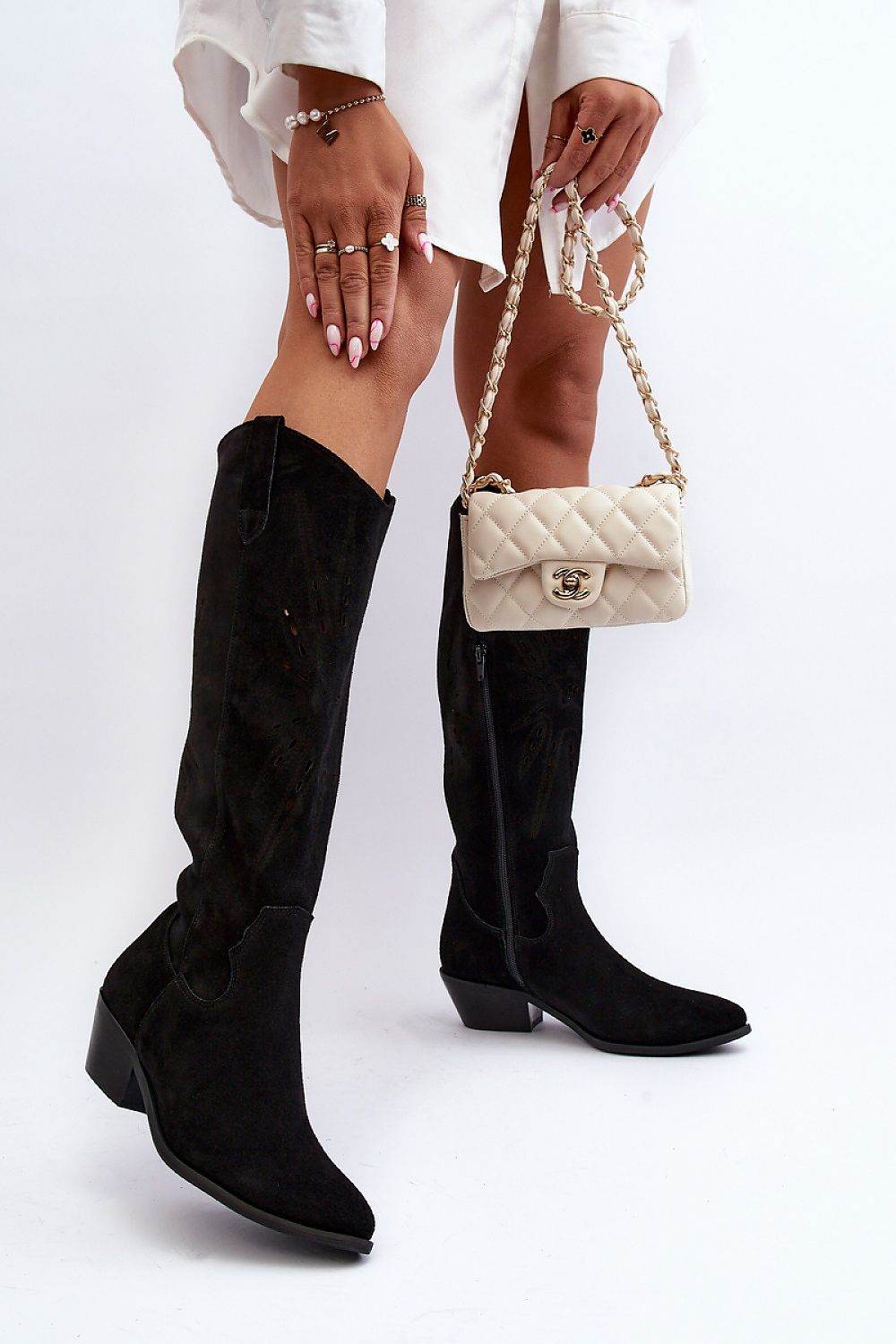 Bottes ajourées - Ostensia