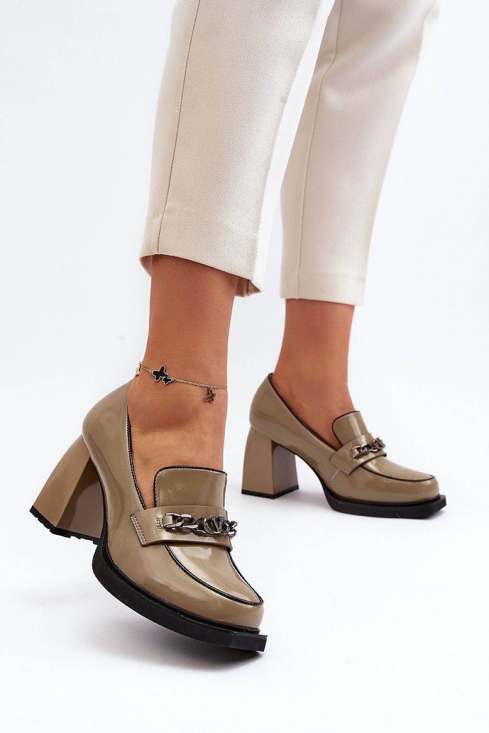Escarpins talon large Step in style - Ostensia