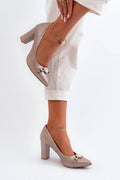 Escarpins talon large Step in style - Ostensia