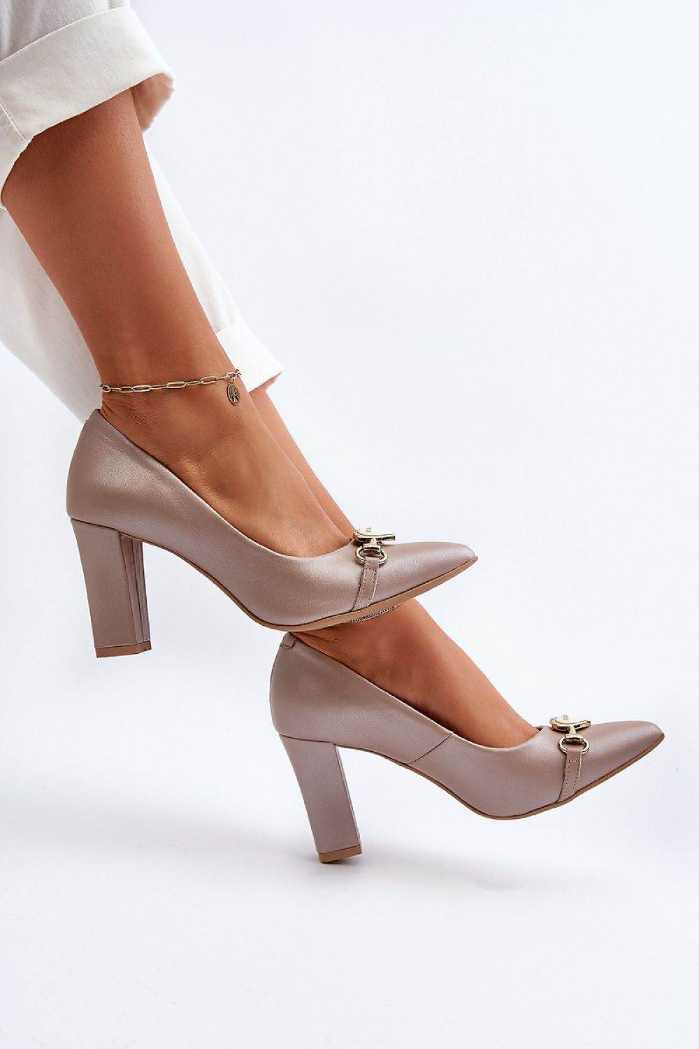 Escarpins talon large Step in style - Ostensia