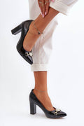 Escarpins talon large Step in style - Ostensia