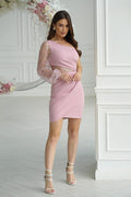  Robe courte model 197236 Bicotone 