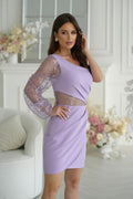  Robe courte model 197237 Bicotone 