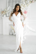  Robe longue model 198903 Bicotone 