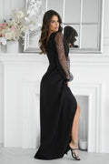 Robe longue model 198904 Bicotone 