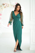  Robe longue model 199011 Bicotone 