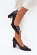 Escarpins talon large model 216022 Step in style 
