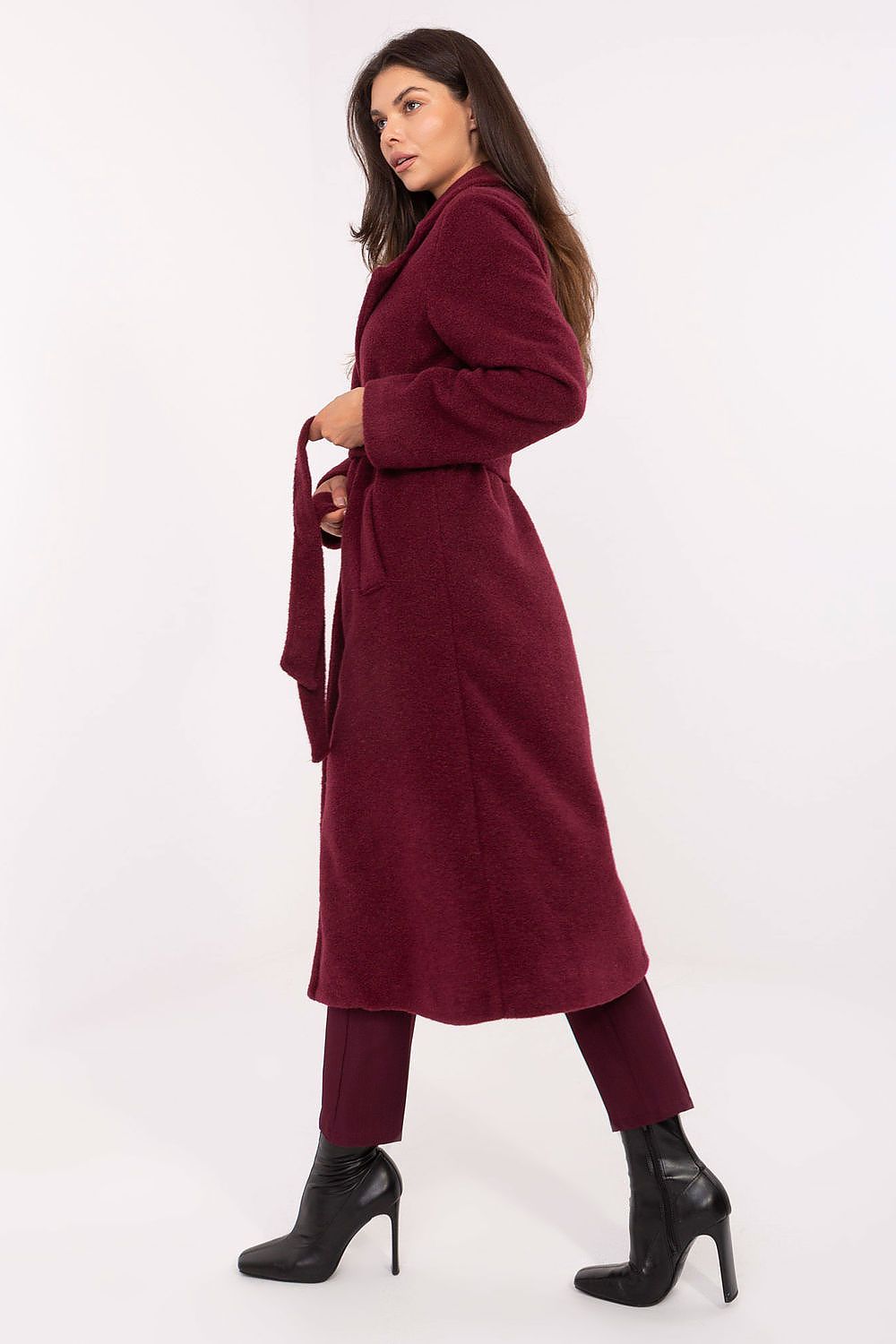 Manteau model 217440 Factory Price 
