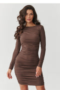  Robe de jour model 218302 Makadamia 