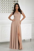  Robe longue model 219677 Bicotone 