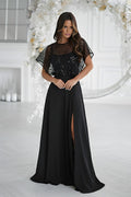  Robe longue model 219685 Bicotone 