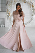  Robe longue model 219689 Bicotone 