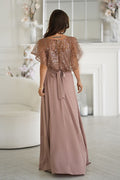  Robe longue model 219691 Bicotone 