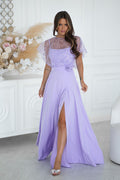  Robe longue model 219693 Bicotone 
