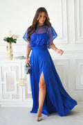  Robe longue model 219694 Bicotone 