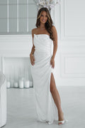  Robe longue model 219716 Bicotone 
