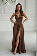  Robe longue model 220833 Bicotone 
