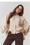 Chemise model 221048 Makadamia