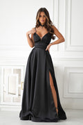  Robe longue model 221609 Bicotone 