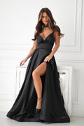  Robe longue model 221609 Bicotone 