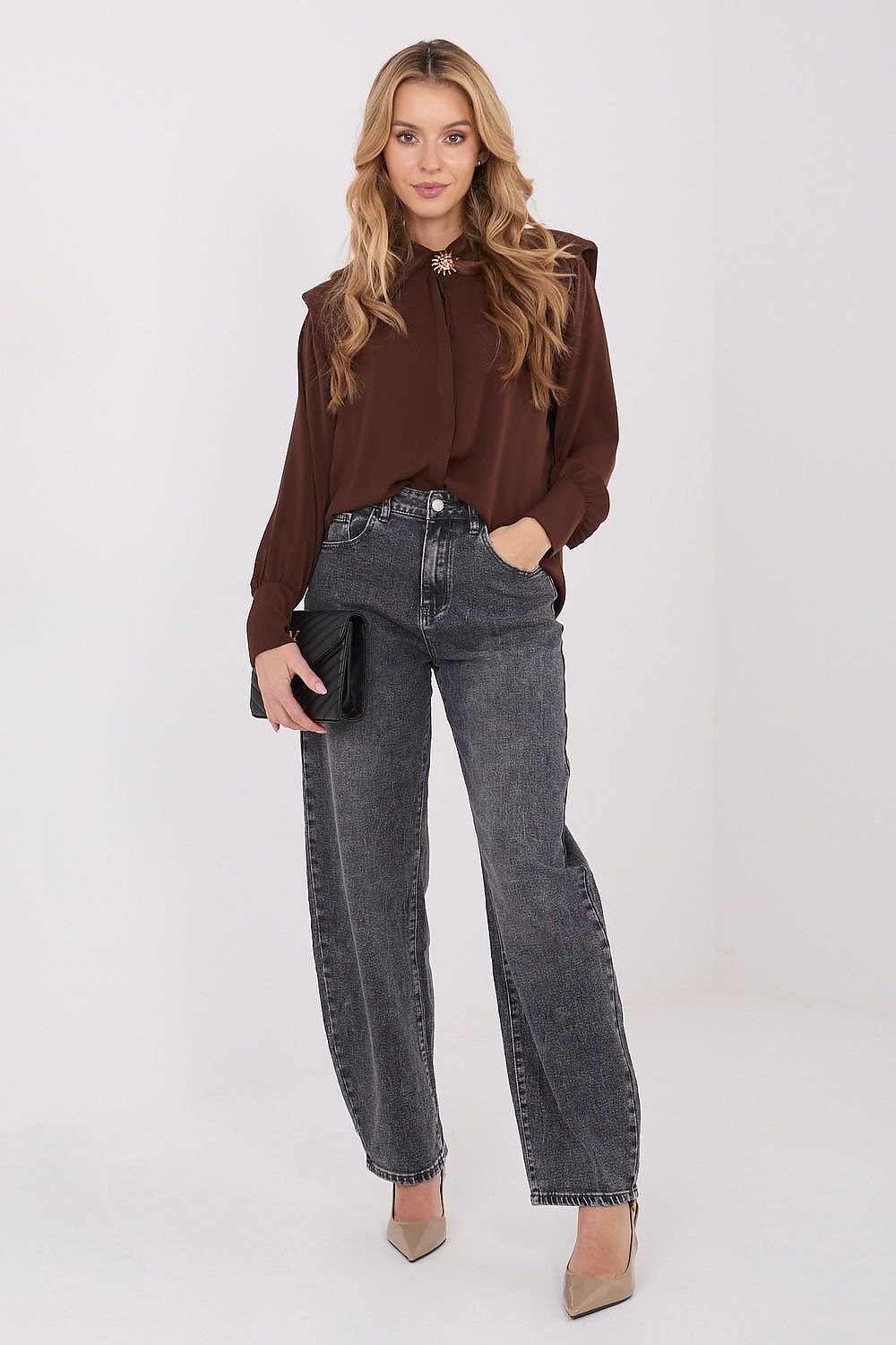  Chemise manche longue model 221754 Italy Moda 