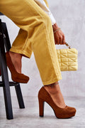 Escarpins talon large Step in style - Ostensia