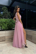 Robe longue Bicotone - Ostensia
