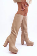 Bottes à talons - Ostensia