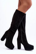 Bottes à talons - Ostensia